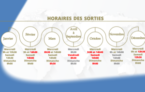 En mars, 8h30 le nouvel horaire des sorties du matin