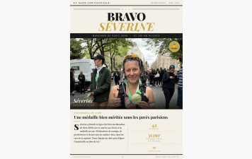 Séverine, c'est aussi une marathonienne